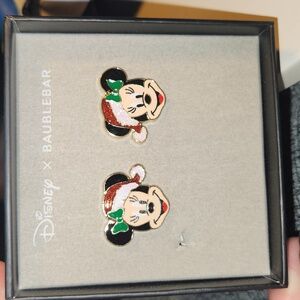 BaubleBar Disney Minnie Mouse Holiday Earrings